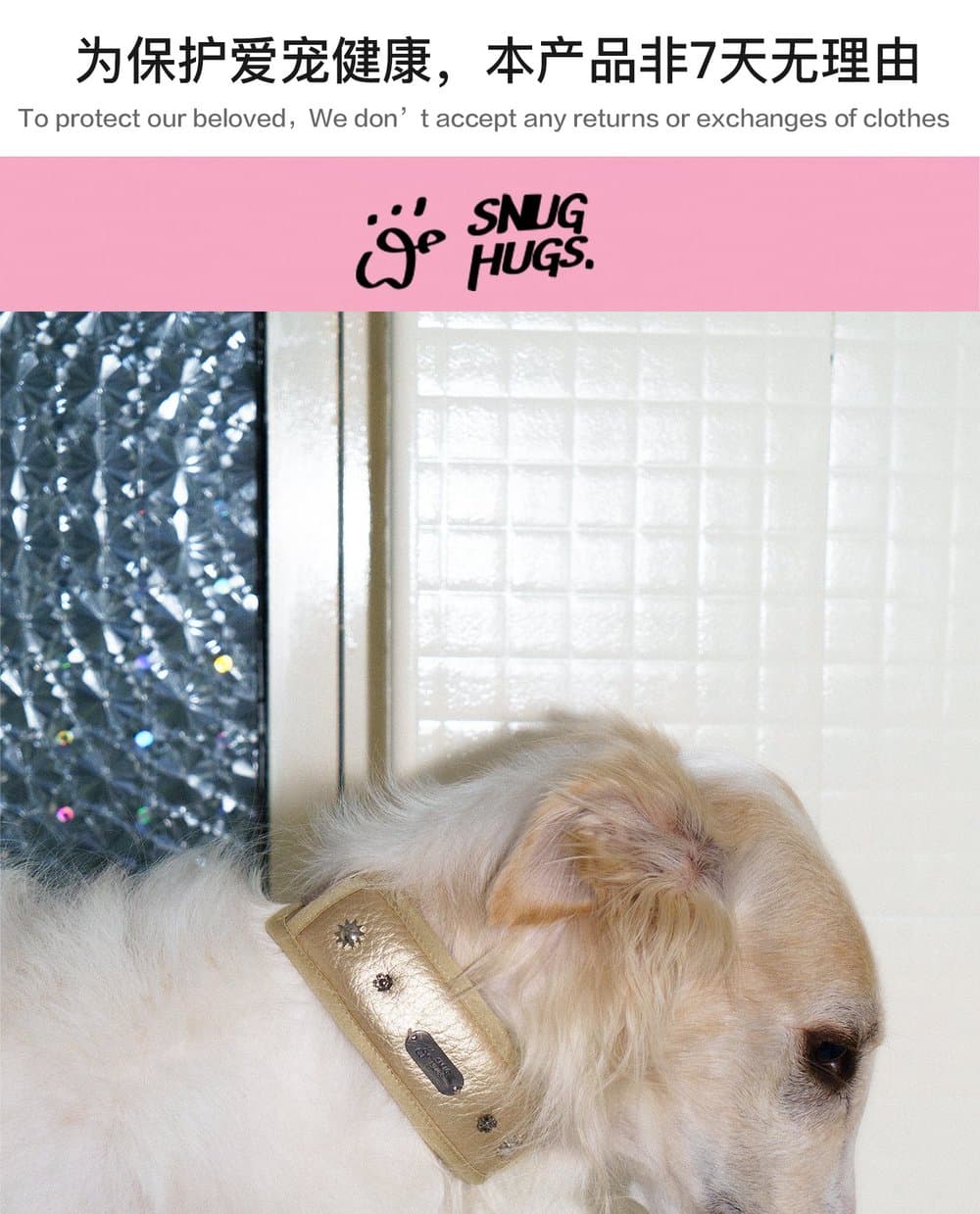 SnugHugs SnugHugs|Candlelight Gold Collar 1