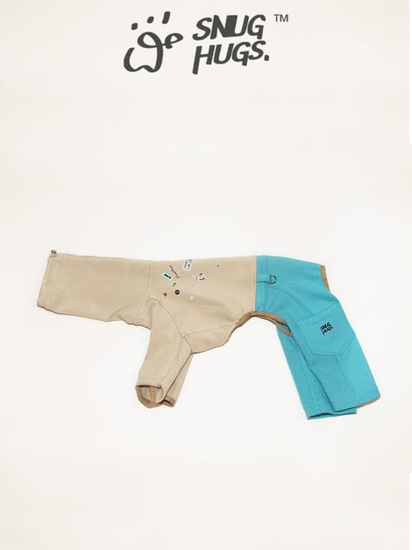 SnugHugs | Soft Blue Modal Jumpsuit